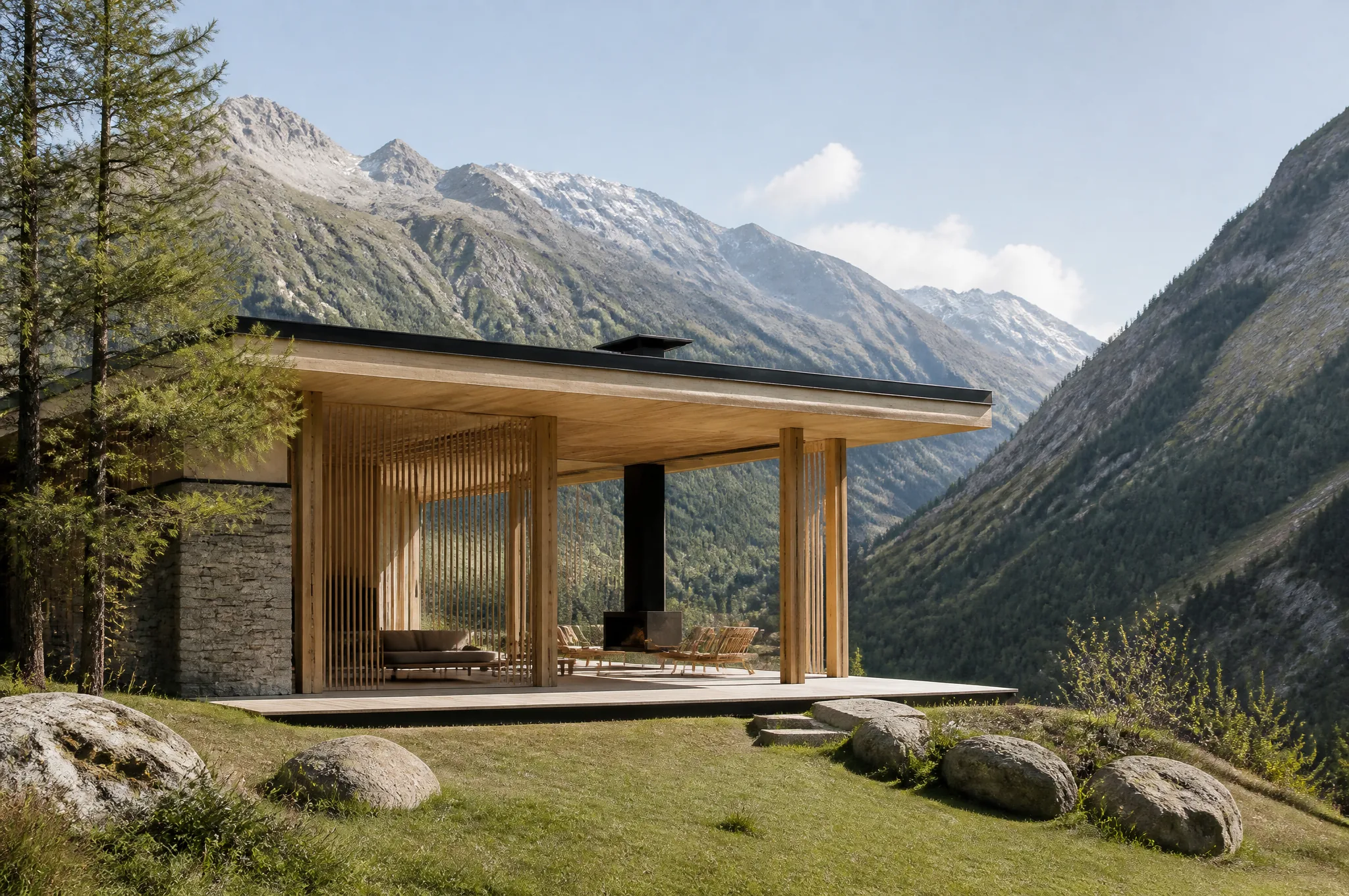 Alpine pavilion