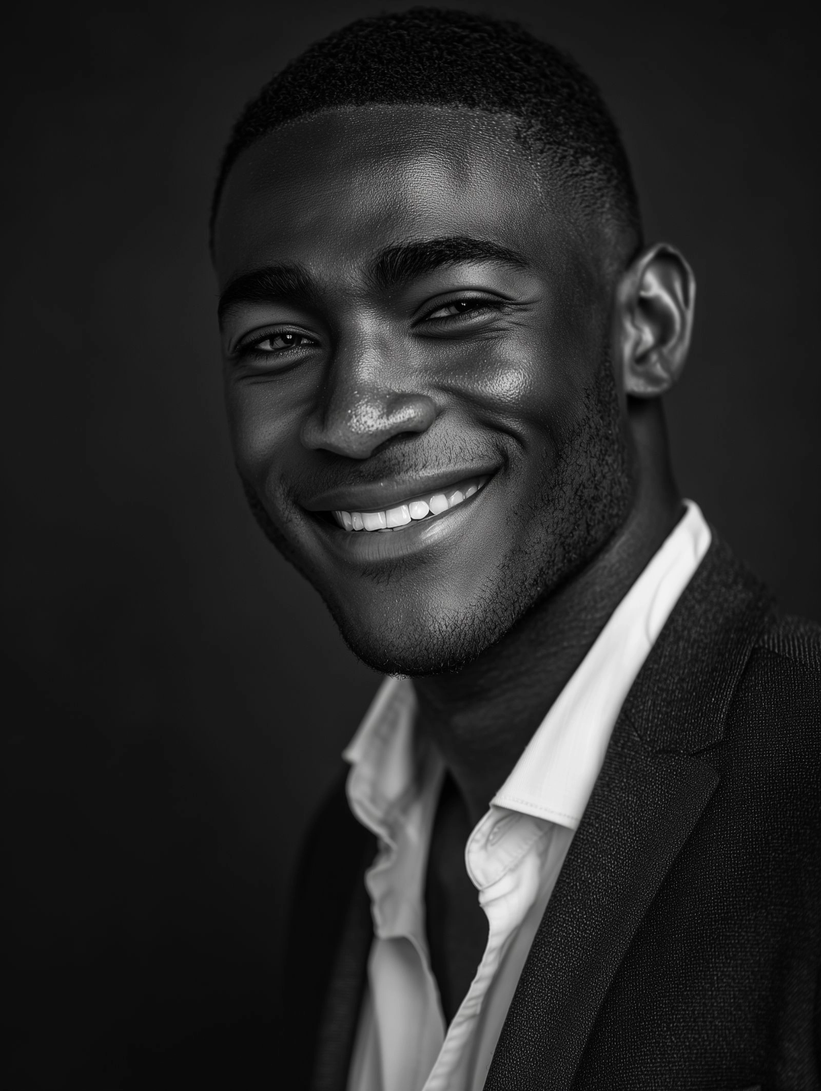 Retrato de cliente em estilo editorial